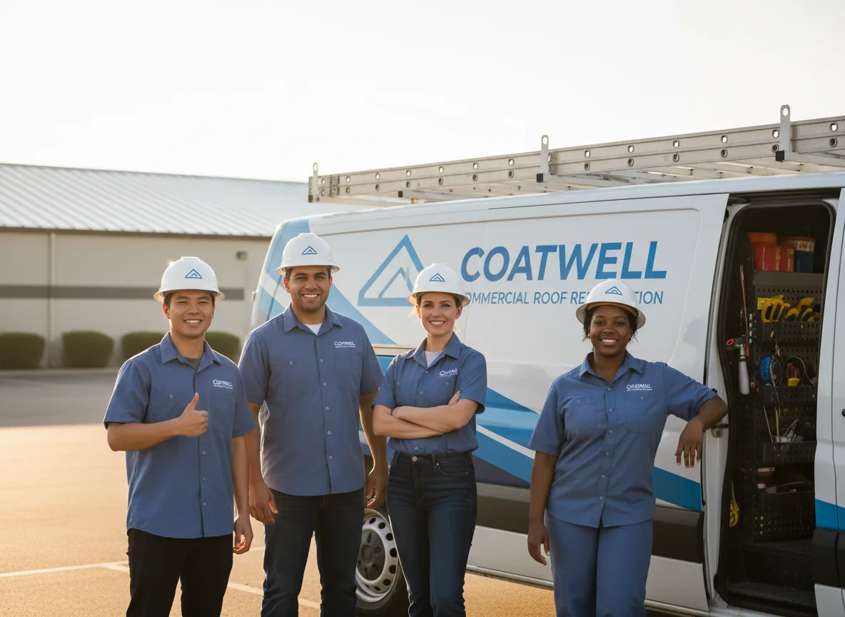 Commercial roof coating company in Cammal, PA